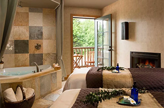 SpaTerre Treatment Room Interior